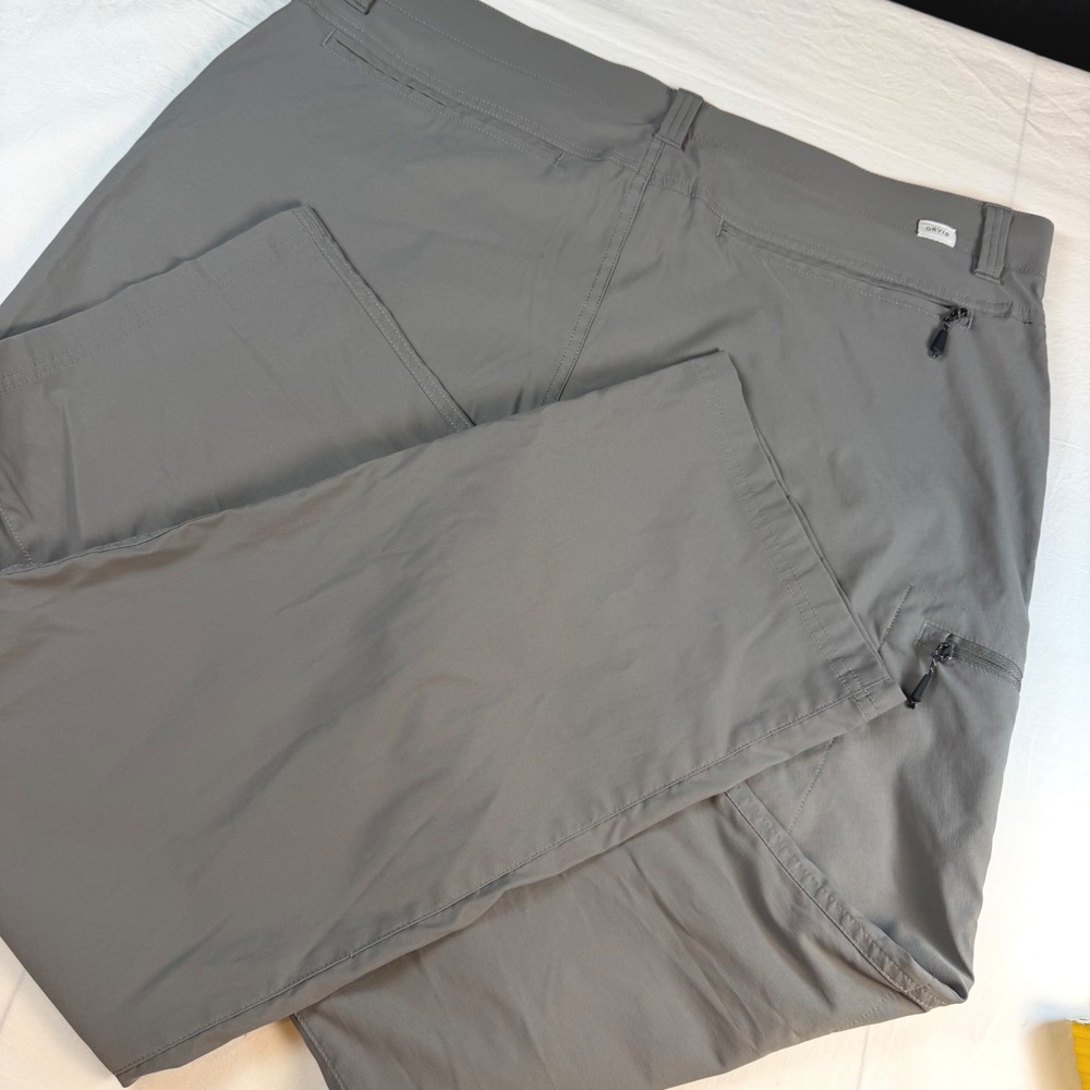 Orvis Performance Pants Mens 38x29 Gray Stretch Outdoor Hiking Item 1716851 NOTE - Picture 8 of 10